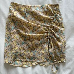 PacSun LA Hearts Floral Skirt